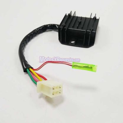 Rectificador moto china 5 hilos monofasico con salida de luz - Imagen 2