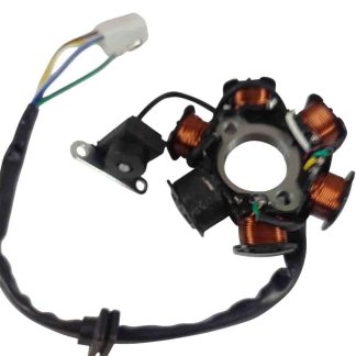 Estator De 6 Polos 2 Pernos Para Scooter 125 y Otras