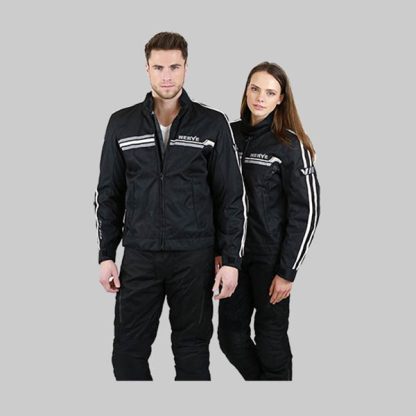 Chaqueta Para Moto Fluo Amarilla Talla L - Imagen 2