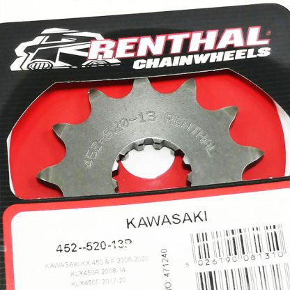 Piñon ataque Kawasaki KX 450 F 13 dientes Renthal 452-520-13 GP - Imagen 3