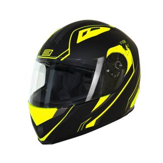 Casco para moto integral marca Origine Power yellow black Talla L