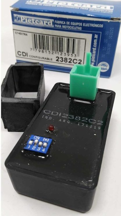 CDI competición para motos programable corte RPM Pietcard 2382 C2 12 volts Digital - Imagen 7