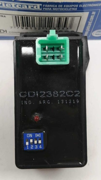 CDI competición para motos programable corte RPM Pietcard 2382 C2 12 volts Digital - Imagen 8