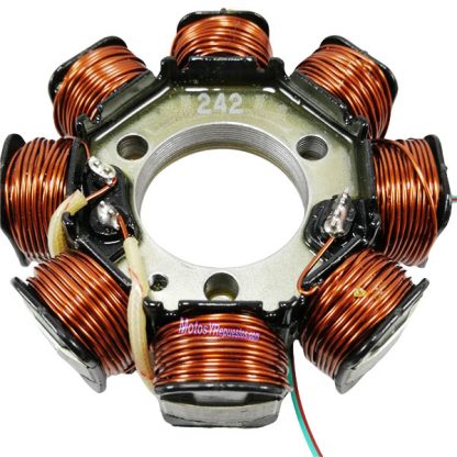 Estator generador moto Honda CG 125 Fan NXR 125 Bross Pietcard 242 - Imagen 6