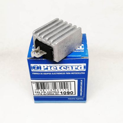 Regulador rectificador conversion de moto 6 a 12 volts 125 Pietcard 1090 - Imagen 6