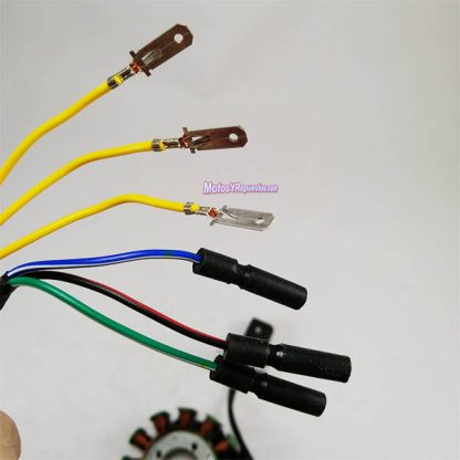 Estator para motos 200 cc 11 polos trifasico + alimentacion de CDI - Imagen 2