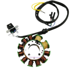 Estator para motos 200 cc 11 polos trifasico + alimentacion de CDI