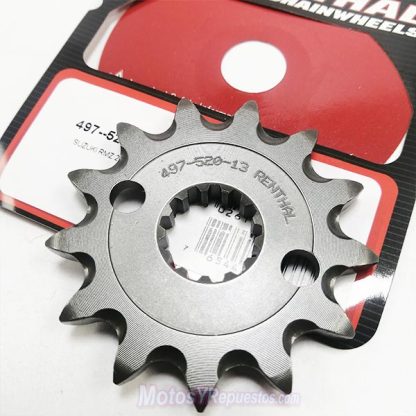 Piñón de Ataque Suzuki RMZ 250 2013-20 RENTHAL 497-520-13 GP - Imagen 3