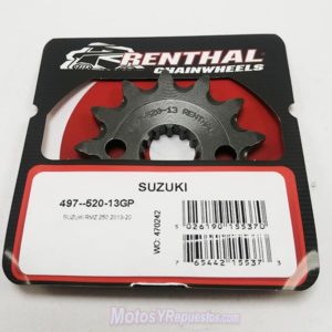 Piñón de Ataque Suzuki RMZ 250 2013-20 RENTHAL 497-520-13 GP