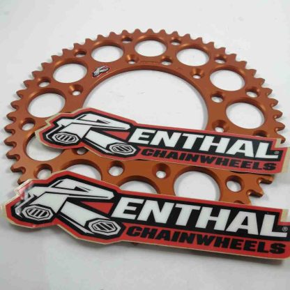 Catalina enduro motocross KTM RENTHAL 224U-520-52GPOR 52 dientes - Imagen 4