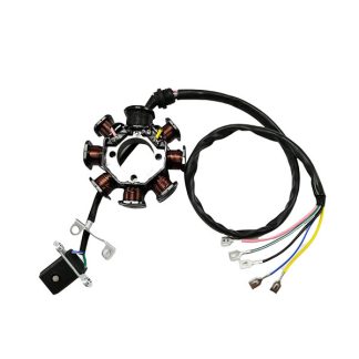 Bobina Estator Motocicleta Cg 125 150 200 250 300 8 Bobinas