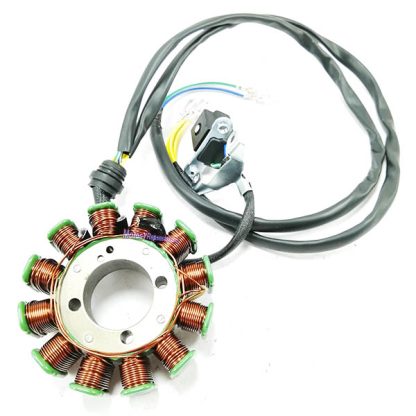 Estator para moto 200 cc trifasico 12 polos