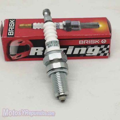 Bujia Para Moto BRISK BR12ZC Equivale DR8EIX Multichispa - Imagen 4
