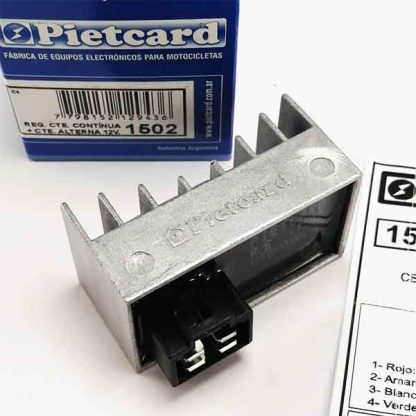 Rectificador Honda CBF 150 ME Invicta Pietcard 1502 monofasico CC+CA - Imagen 4