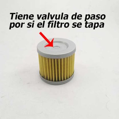 Filtro De Aceite motos Suzuki GN -Gixxer 150- Euromot GXT 200 - Imagen 2