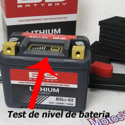 batería de Litio motos enduro motocross 12 volts 24 wats 140 CA - Imagen 2