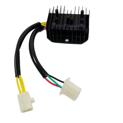 Rectificador moto China de 6 cables trifásico