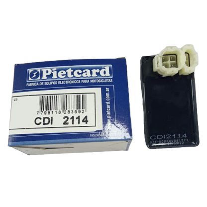 CDI 12 volts motos keeway SL 200 K-LIGHT 202 Honda elite 125 Pietcard 2114 analogico - Imagen 2