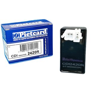 CDI para motos pasa de standar a Competicion 5 hilos 12 volts pietcard 2420 R analogico