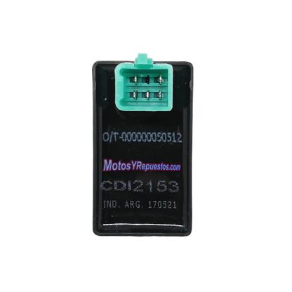 CDI para moto 5 hilos corriente alterna Pietcard 2153 analogico