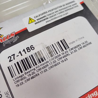 Reparación de bieleta Honda CRF 250 y 450 de los modelos nuevos All BAlls 27-1186 - Imagen 3