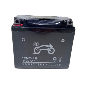 Bateria para moto 12N7-4B 12 volts 7 ampers Seca cargada AGM