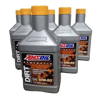 Aceite para enduro motocross AMSOIL DIRT 10W50
