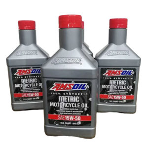 Aceite Para Moto Amsoil METRIC 15w50 para KTM BMW Ducati Full Sintetico