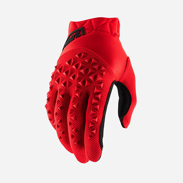 Guantes Motocross 100 Percent Airmatic Red