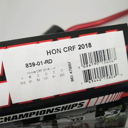 Manubrio Enduro Renthal Fatbar 839 Rojo Honda CRF - Imagen 4