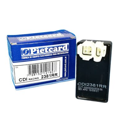 CDI competicion moto china 5 hilos 12 volt maximo avance 2381RR analogico - Imagen 2