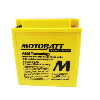 Bateria para moto MOTOBATT MB10U 14,5 ampers