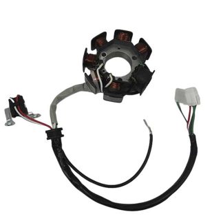 Estator Yamaha YBR 125 7 polos 2 conectores 7 hilos