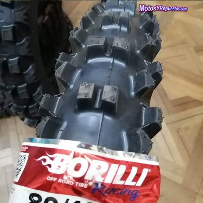 Neumático delantero motocross Borilli EXC infinity 80 100 21 - Imagen 4
