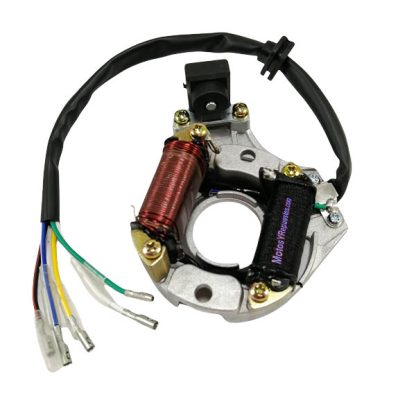 Estator 2 bobina plato pequeño Motos Chinas cd 100