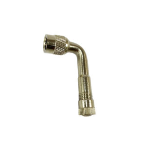 Adaptador de válvula neumatico de moto curvo