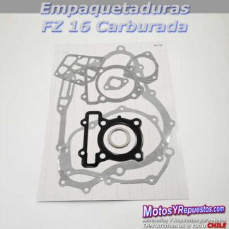 Empaquetaduras completas motor Yamaha FZ 16 carburada