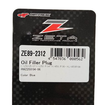 Oil Filler KX 250  KX 250 450 F RMZ 250 04-06 ZETA ZE89-2312 - Imagen 2