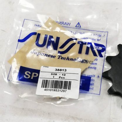 Piñon de ataque Yamaha YZ 125 YZ WR 250 F  13 dientes sunstar 38813 - Imagen 2
