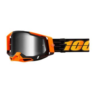 Antiparras 100% Racecraft 2 Costume 2  espejado silver