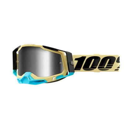 Antiparras 100% Racecraft 2 Airblast Espejada Silver