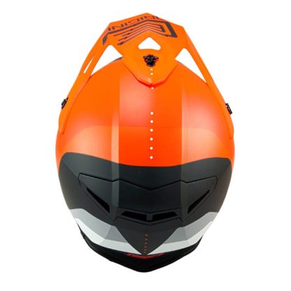 Casco para Moto Enduro Origine Hero Orange Black Talla M - Imagen 3