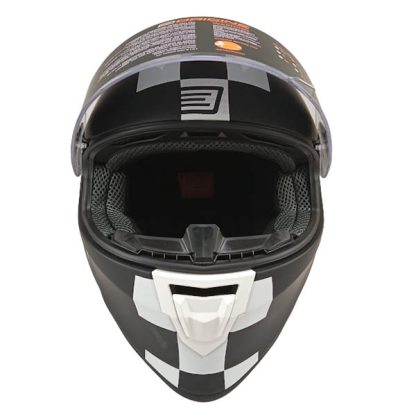 Casco para Moto Origine Dinamo White Black Matt Tallas M L XL - Imagen 2
