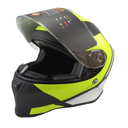 Casco para Moto Origine Dinamo Yellow Black Matt Tallas M L XL - Imagen 3