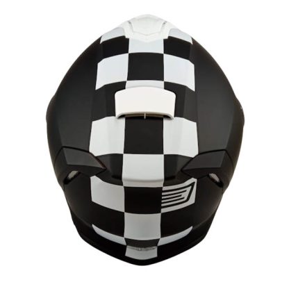Casco para Moto Origine Dinamo White Black Matt Tallas M L XL - Imagen 4