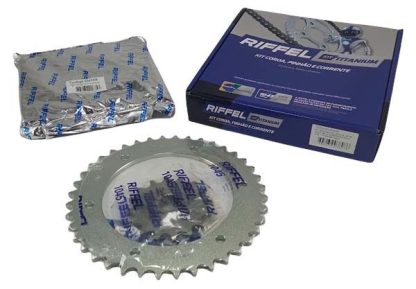 Kit de transmisión para moto BMW G310 GS 19 / G310 R 16 19 Riffel Titanium