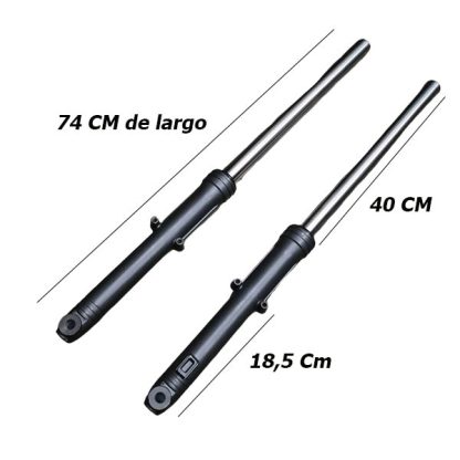 Telescópicas moto honda WY 125 CGL con balatas barra 31mm