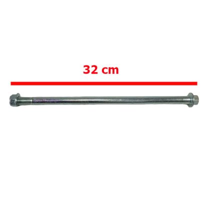 Eje de vasculante para moto tipo Honda 125 150 y otras largo 32 14 diametro - Imagen 2