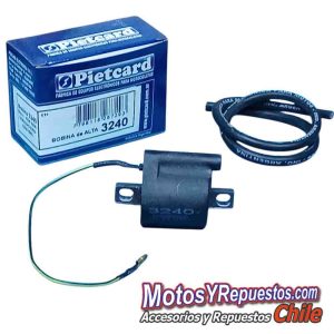 Bobina de alta motos Honda CG NXR 125 150 XR 250 tornado Pietcard 3240