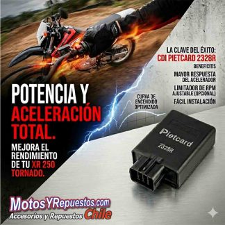 CDI Para Honda XR 250 Tornado Pietcard 2328 R Racing mejorado mejor aceleracion